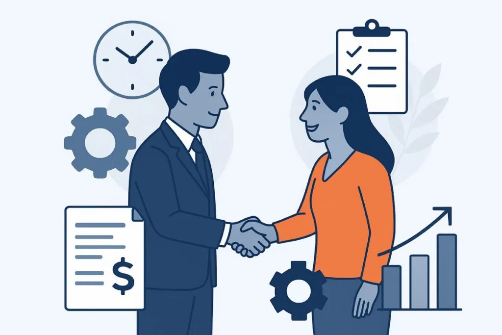 Cost structure and workflow agreement