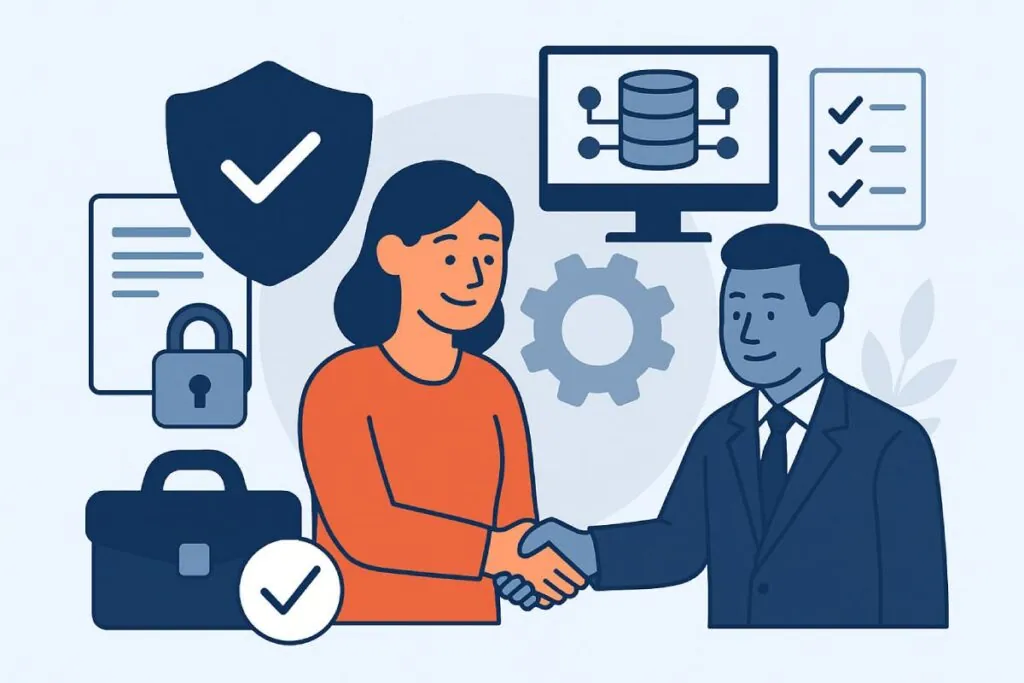 Vendor evaluation with tech and security