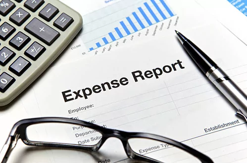 An organized expense report is key