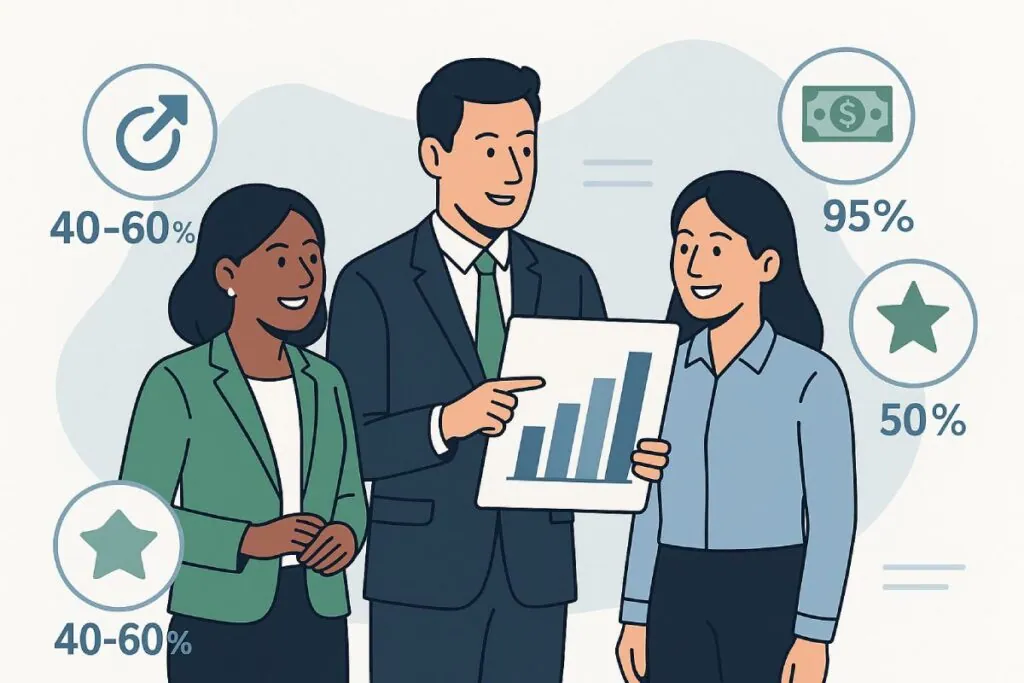 Professionals discuss ROI and efficiency gains