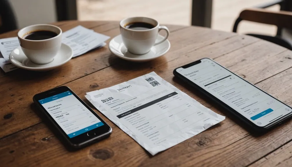 ereceipts or paper receipts