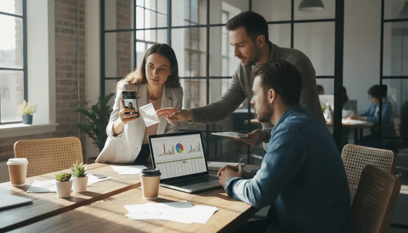 expense report automation team