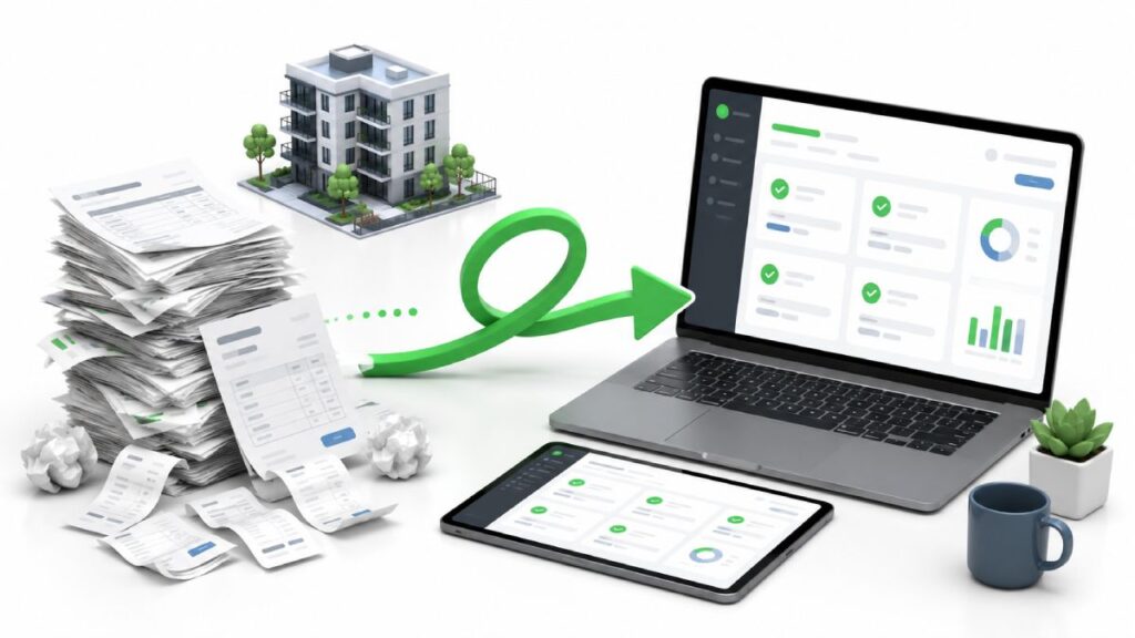 Property management vendor invoice sync from chaos to order